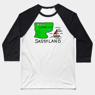 Sassyland - Sassy's Sassiest Boys - Phil Hartman SNL Baseball T-Shirt